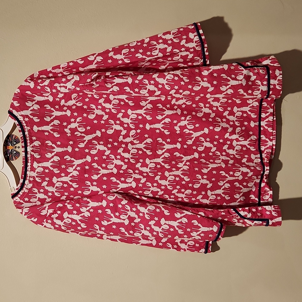 Pink Patterned Women's Top - Picture 8 of 9
